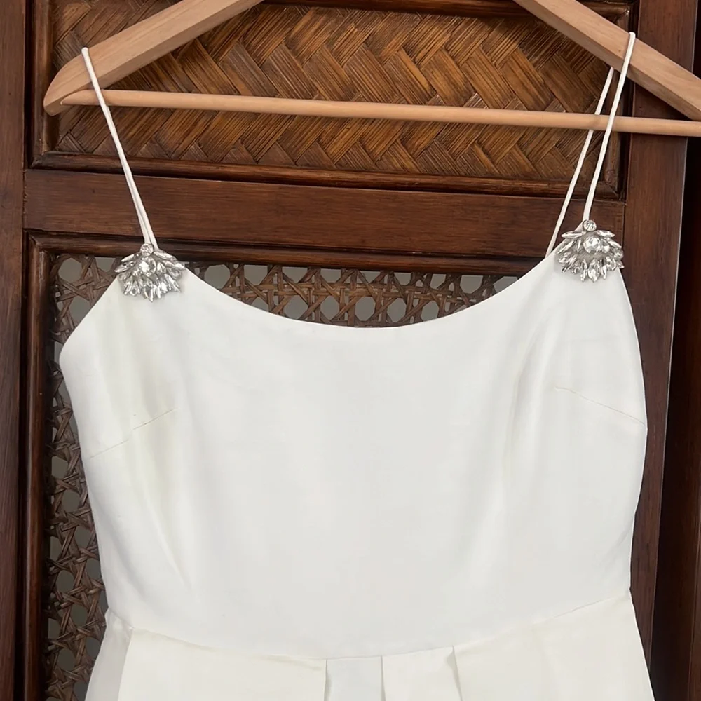 SOLD - NWT Sachin & Babi Ivory Gwen Gown #S221B53-103 Size 2 Reg. $895 - Picture 5 of 12